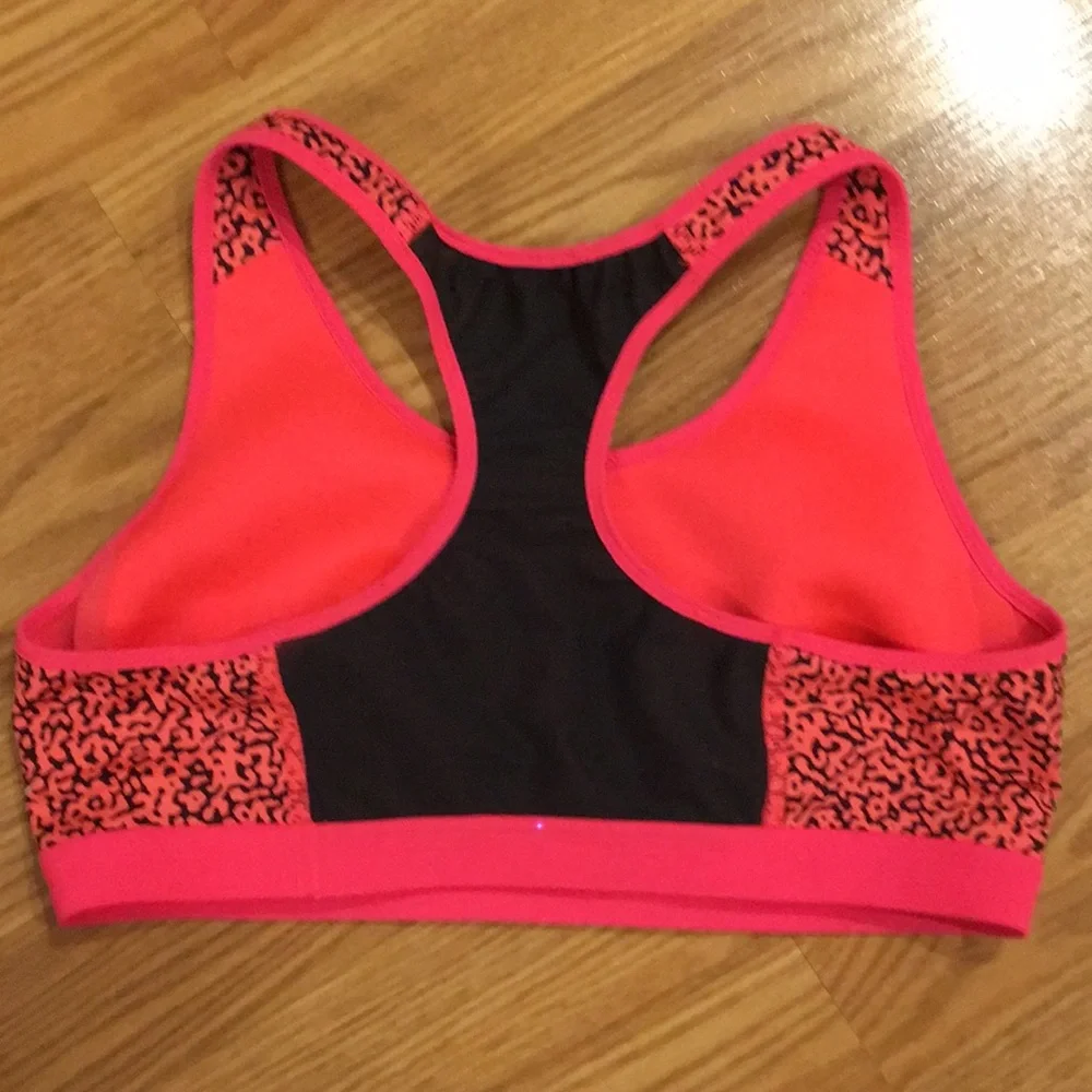 Nike NEON pink Nike Dri-Fit‎ Racerback Sports Bra Small